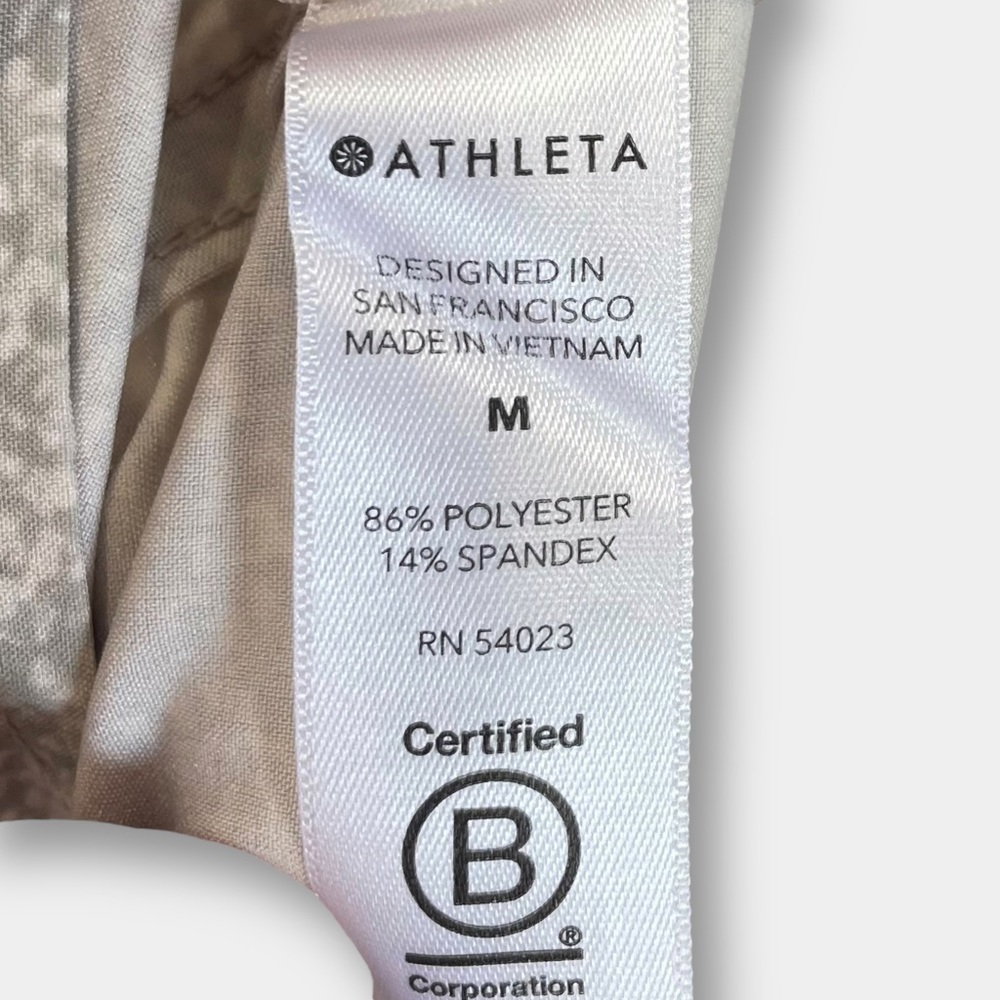 NEW Lululemon Athleta Zuma Tee Shirt Dress Snake Skin Size Medium - Picture 11 of 12